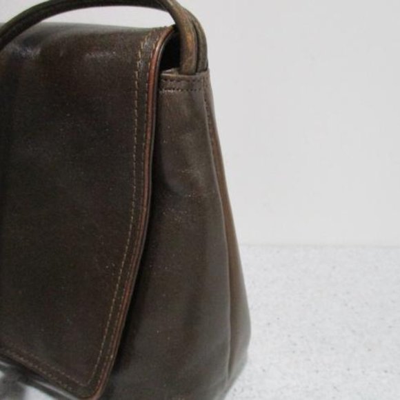 *Monsac Vintage Brown Khaki Front Envelope Flap - Picture 3 of 7